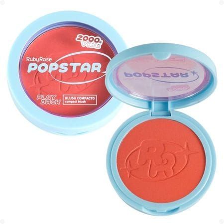Blush Compacto Ruby Rose Popstar Play Back Summer HB-M08-3