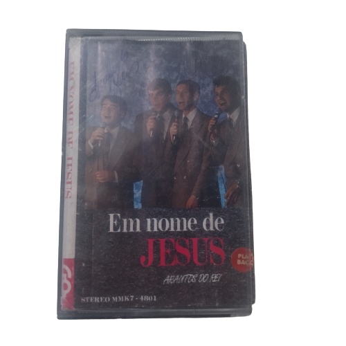 Fita K7 Arautos Do Rei - Em Nome De Jesus Play-back