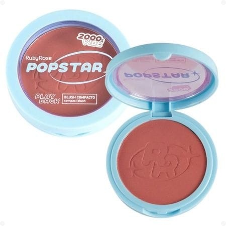 Blush Compacto Ruby Rose Popstar Play Back Secrets HB-M08-1
