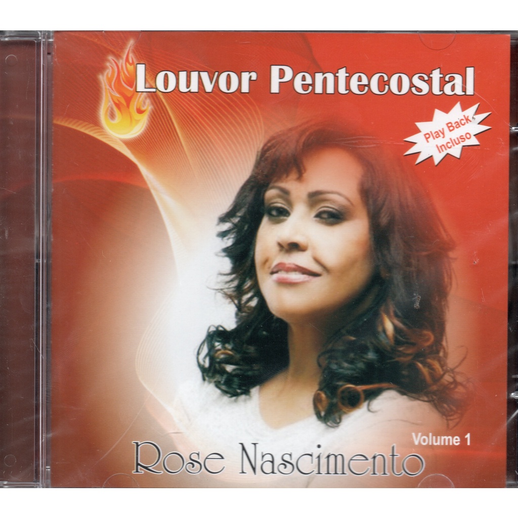 Cd Rose Nascimento - Louvor Pentecostal Vol. 1 Com Play Back