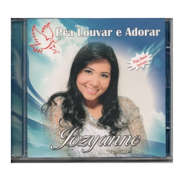 Cd Jozyanne - Pra Louvar E Adorar Play Back Incluso
