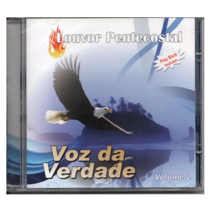 Cd Voz Da Verdade Louvor Pentecostal Vol.2 Play Back Incluso