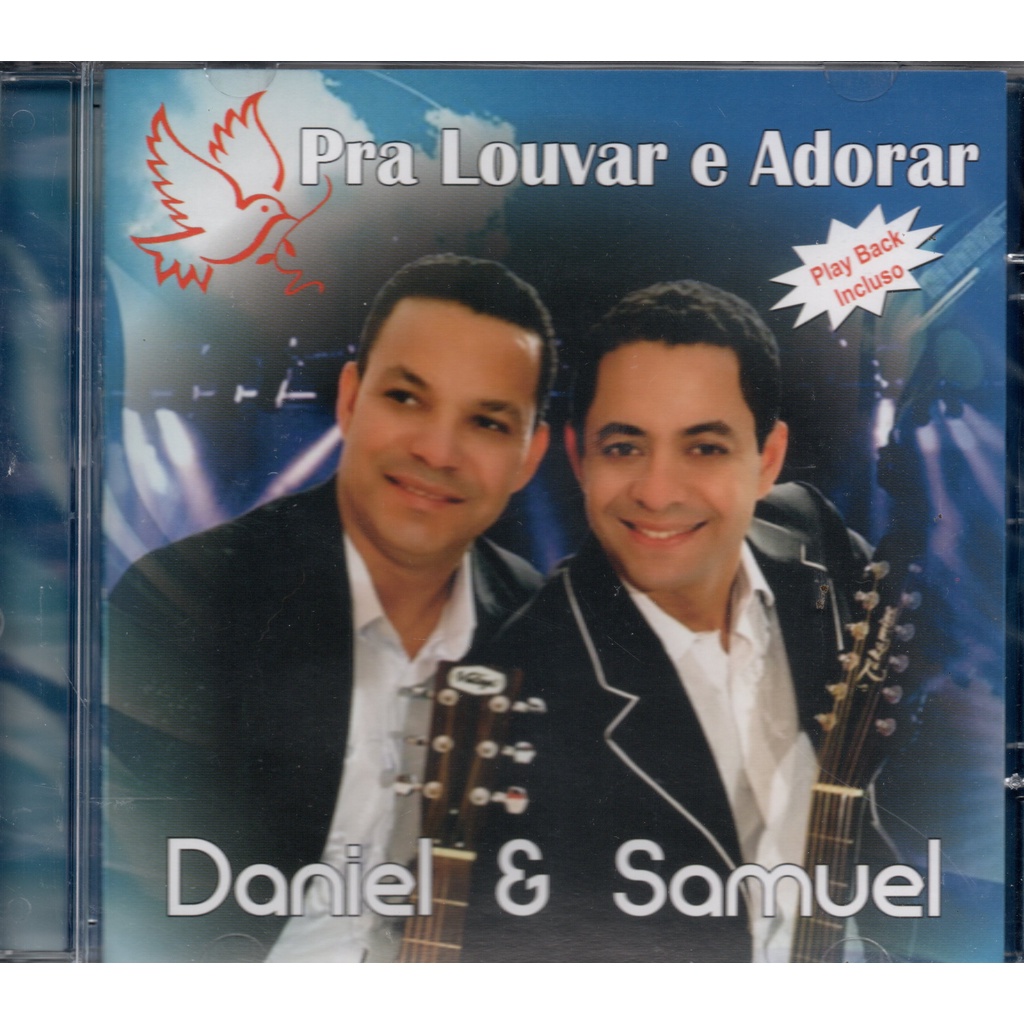 Cd Daniel E Samuel - Pra Louvar E Adorar Incluso Play Back