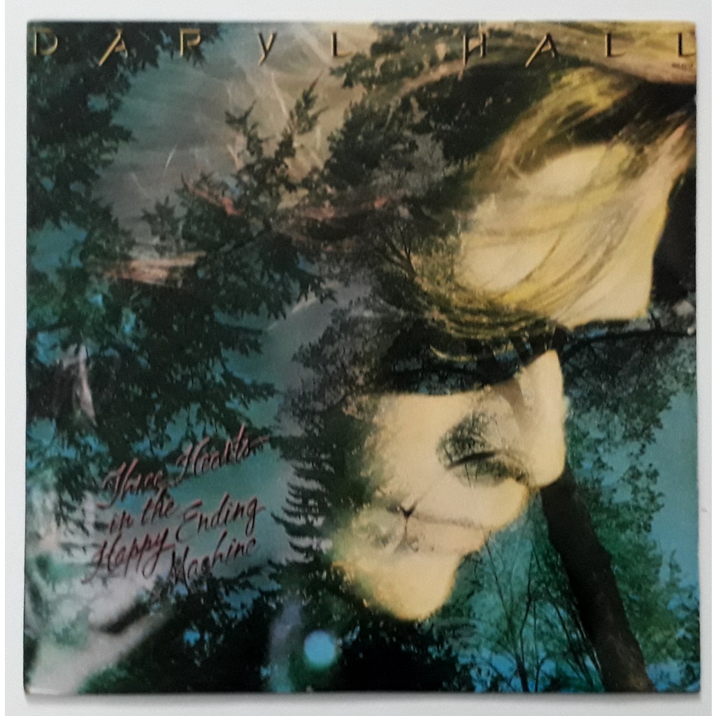 LP DARYL HALL/THREE HEARTS IN THE HAPPY ENDING MACHINE/1986/BOM ESTADO