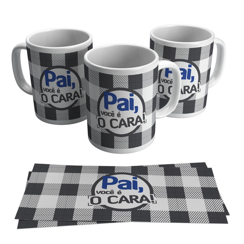 Caneca Dia dos pais Pai você é o cara!