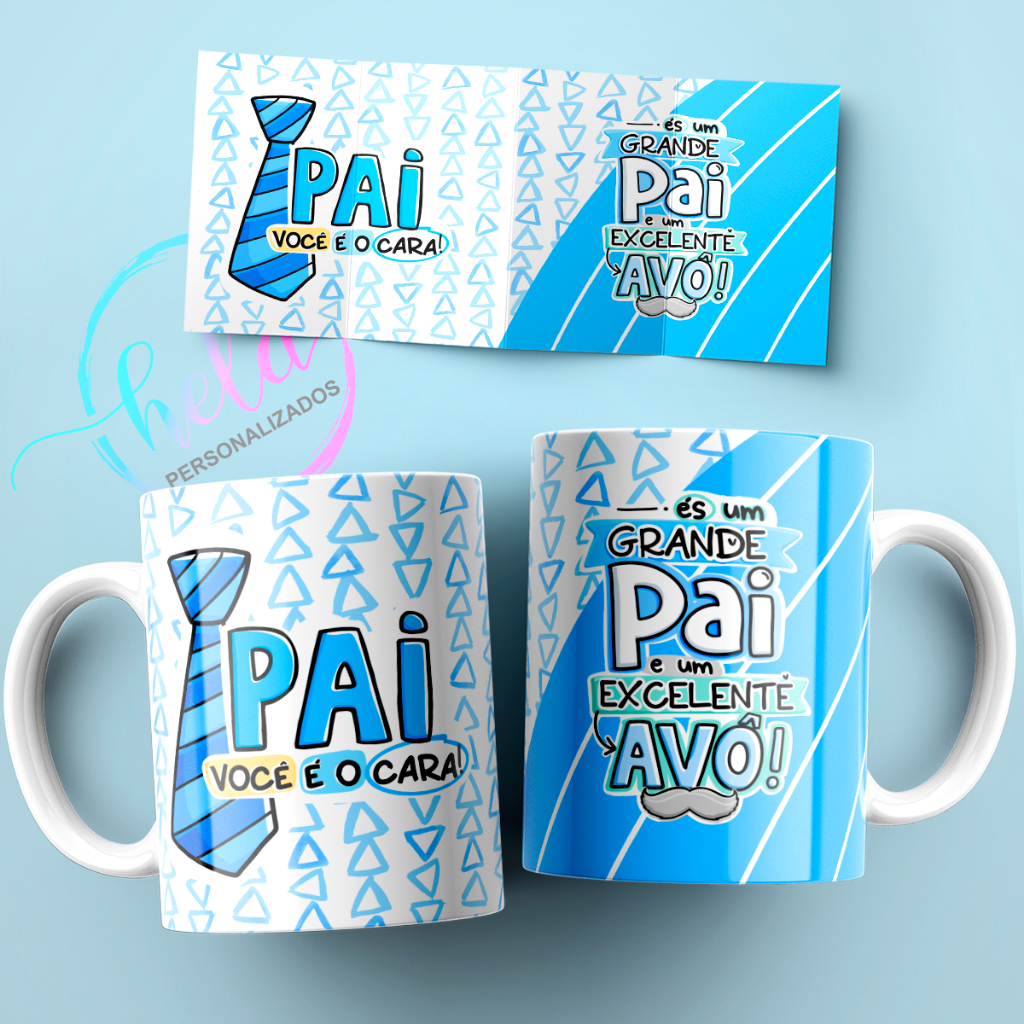 Caneca Pai Você É O Cara - Dia Dos Pais Personalizada