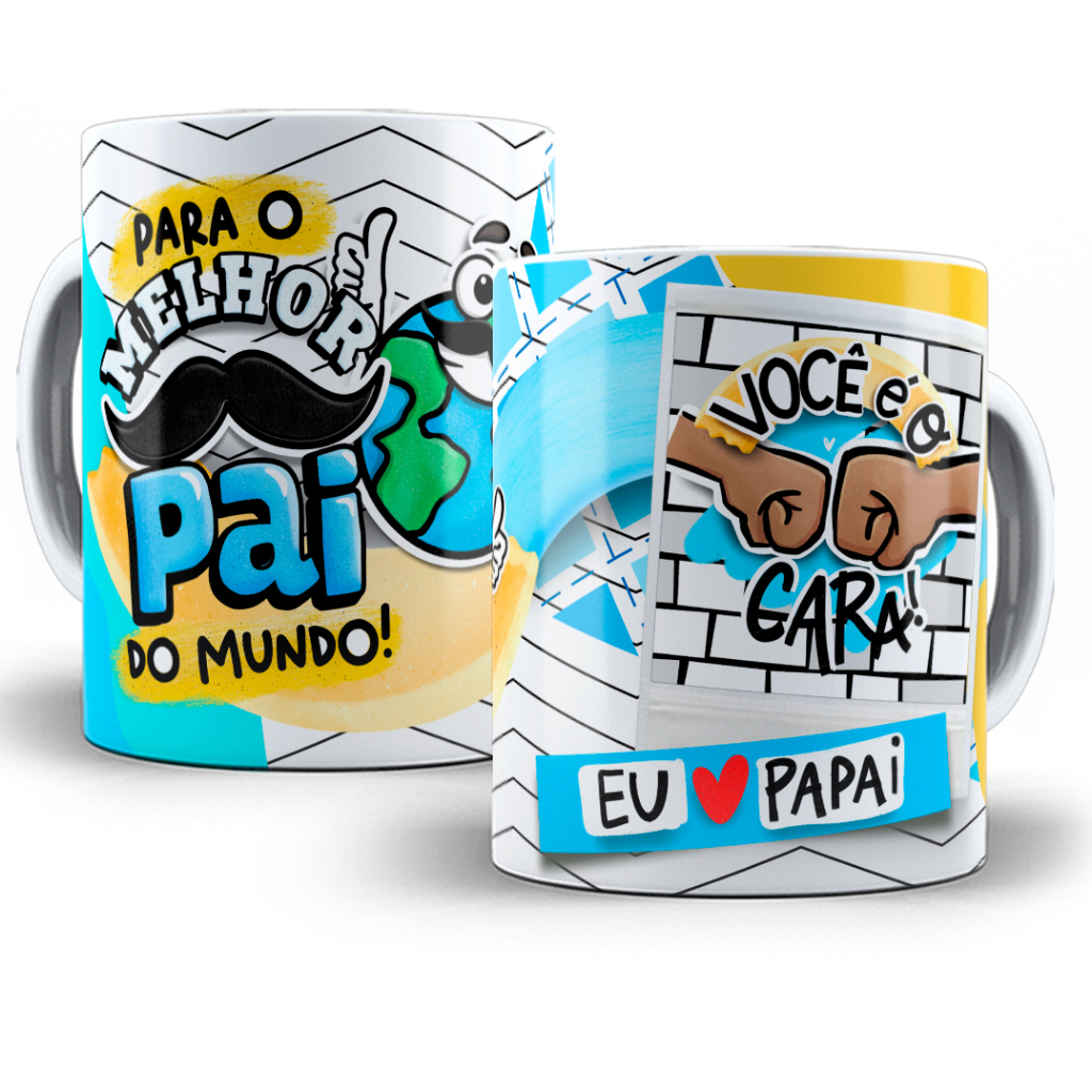 Caneca De Porcelana Dia dos Pais  - Você é o Cara