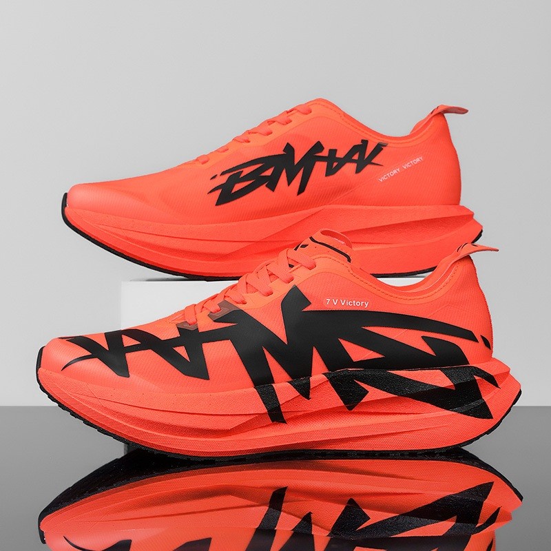 2026Marathon Full Palm Carbono Tênis Corrida Absorção De Choque Ultra-Leve Sapatos De Exame Corporal