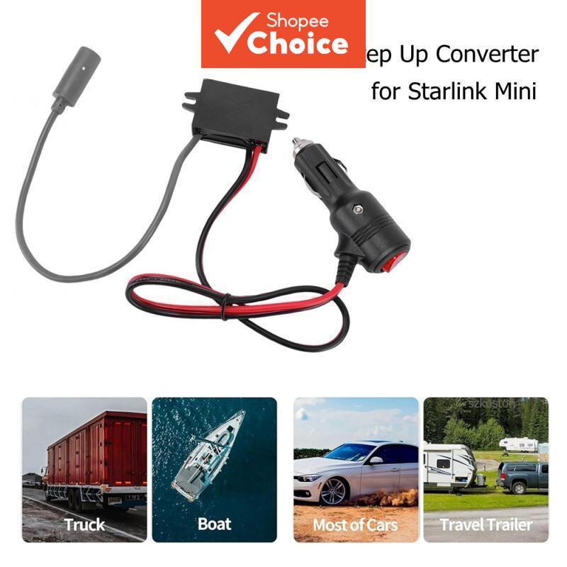 Mini Cabo Conversor de Potência Boost: 12V/24V para 30V 3,5A com Adaptador de Entrada DC 9V-28V