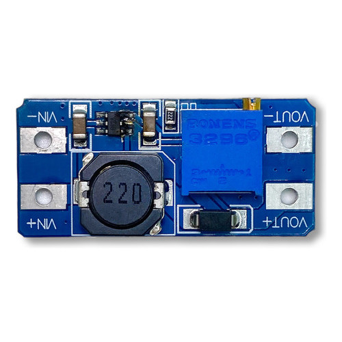 5x Modulo Impulsionador Step-up Dc-dc MT3608 2A (DC-DC) entrada 2v/24v saída 5v/28v com 2A tensão