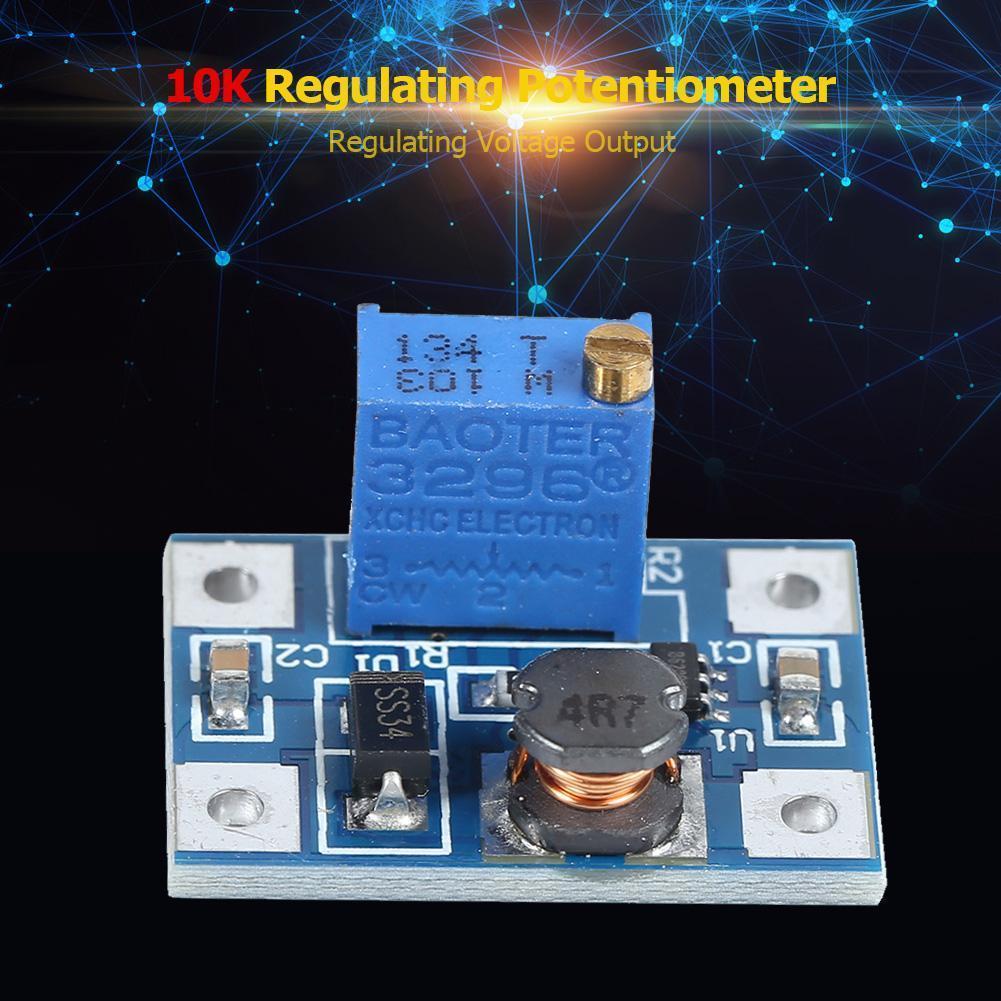 SX1308 2-24V A 28V Módulo De Alimentação Step-UP Proteção Dedicada Contra Curto-Circuito DC-Boost Placa De Tensão Ajustá
