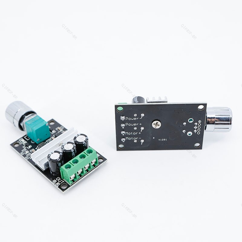 6V 12V 24V 28V 3A 80W PWM DC Controlador De Velocidade Do Motor Módulo De Interruptor De Driver Ajustável Reversível BR1