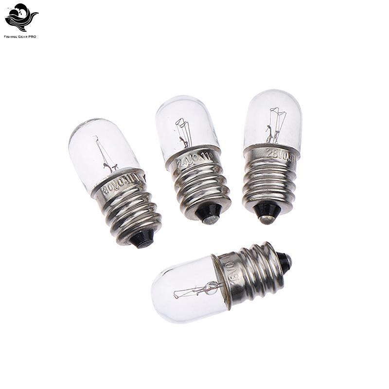 PFG 1Pc E12 18V 24V 28V 30V Mini Lâmpada Para Luz Indicadora Pequena Teste Experimento Ensino Lanterna Parafuso Baseado
