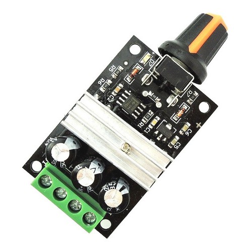 Controlador Pwm De Velocidade Motor Dc 6v 12v 24v 28v 3a