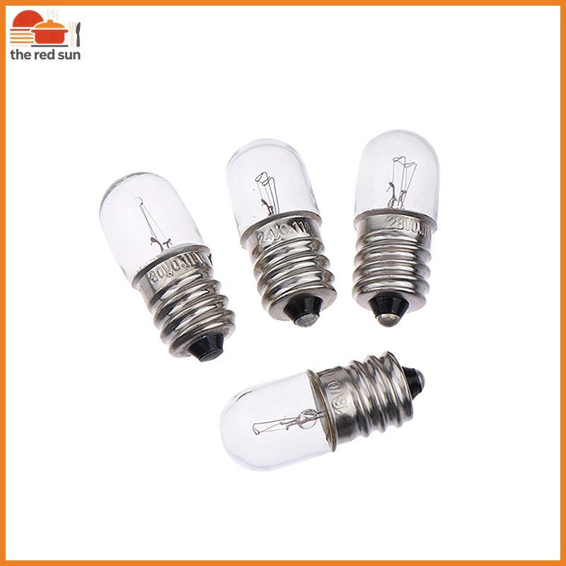TSBR 1Pc E12 18V 24V 28V 30V Mini Lâmpada Para Luz Indicadora Pequena Experimento De Teste Ensino Lanterna Baseada Em Pa