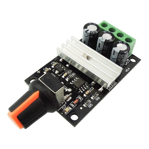 Controlador De Velocidade Motor Dc 6v 12v 24v 28v 3a Pwm