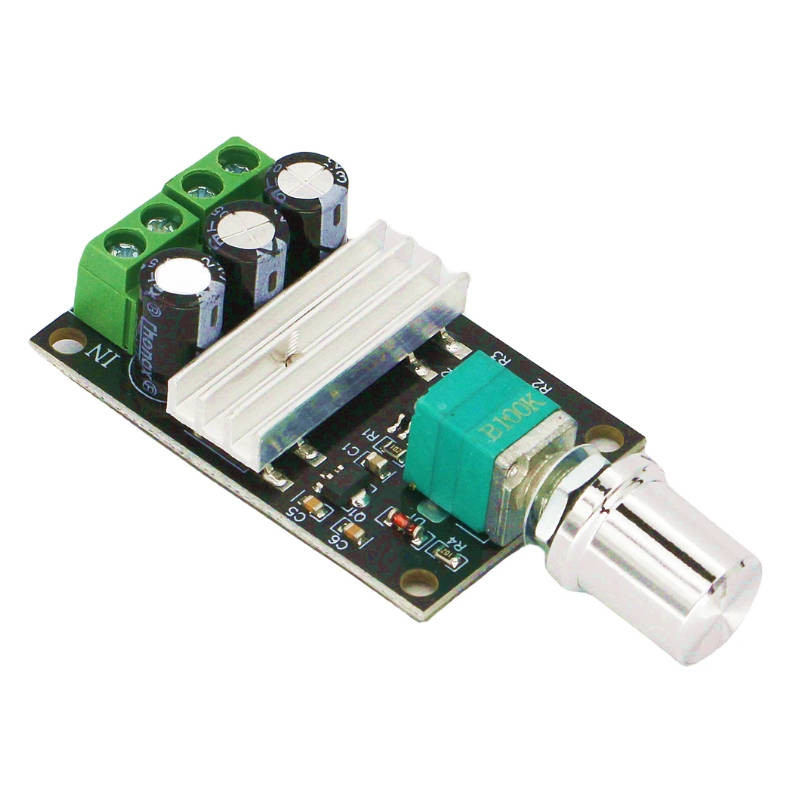 PWM DC 6V 12V 24V 28V 3A Novo Controle de Velocidade do Motor Interruptor Controlador 1203B Novo