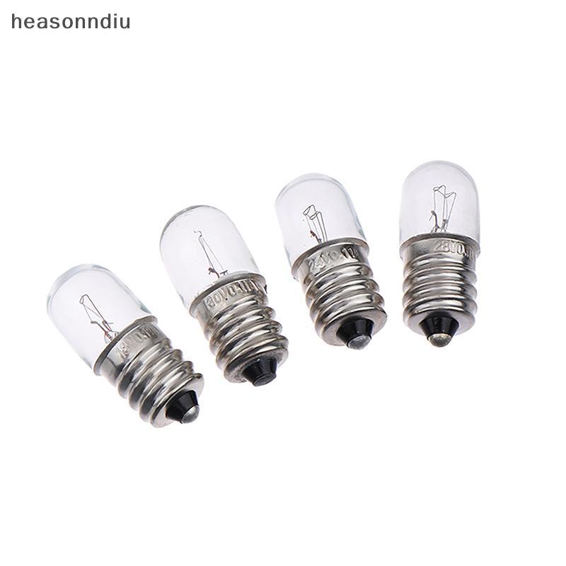 [heasonndiu] 1Pc E12 18V 24V 28V 30V Mini Lâmpada Para Luz Indicadora Pequena Experimento De Teste Lanterna De Ensino À