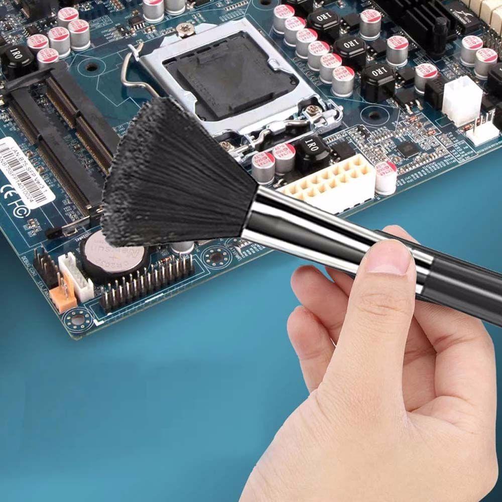 INTREE Limpador De Escova Para Teclado De Computador , 10 Peças , Kit De Mesa Celular , Limpeza Antiestática De Canto Co