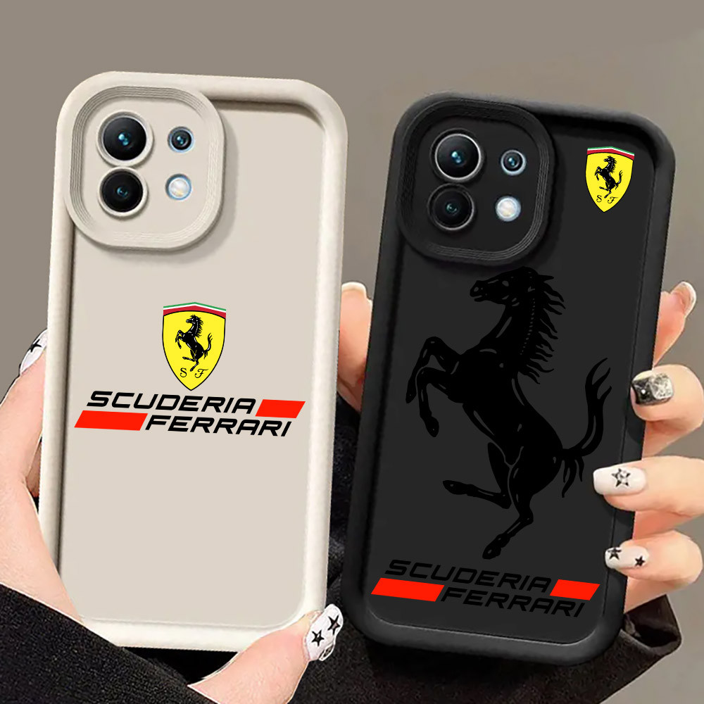 Ferrari Logotipo Legal Cavalo Caso De Telefone Para Xiaomi 17 Pro 15 Utra 13T 14T 15T Poco M7 M6 5G F5 X5 X6 F7 F8 Ultra