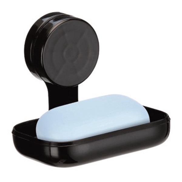 BLACK - SABONETEIRA PLAST DUPLA FACE 3M