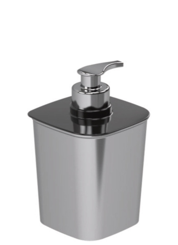 PORTA SAB. LIQUIDO 420ML DEC METALIZADO