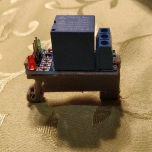 Kit 4 Adaptadores/base Fixadora Módulo Relé P/ Trilho Din