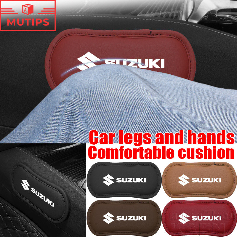 Suzuki Couro Macio Almofada De Perna Do Carro Cotovelo Travesseiro Console Central Suporte Joelho Para Grand Vitara Jimn