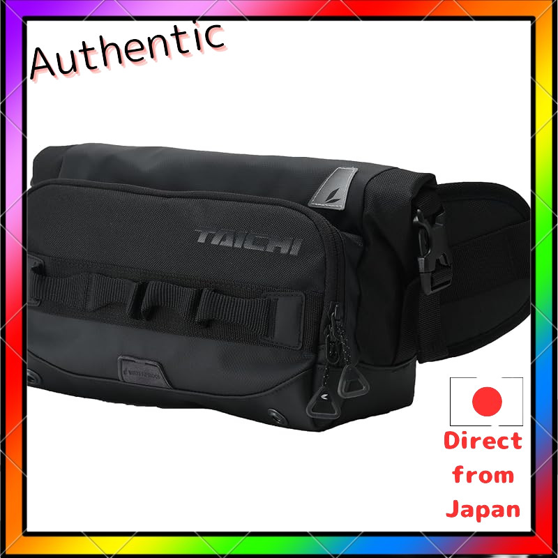 RS TAICHI Waterproof Motorcycle Body Bag Waist Pack Unisex Adult Touring Hip Bag RSB279 5L Capacity