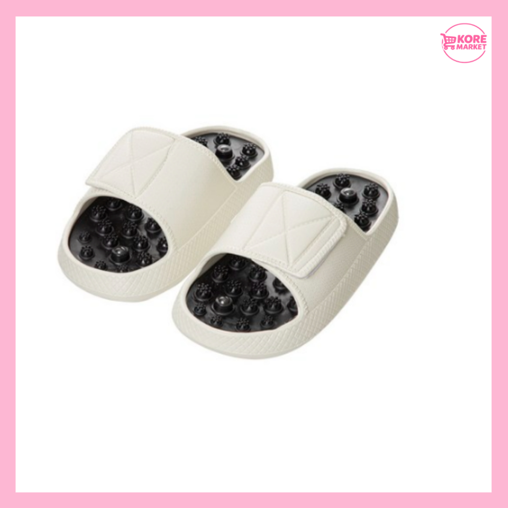KOREMARKET FOOT MASSAGE SLIDES Interior E Exterior – Confort Antiderrapante Almofadado