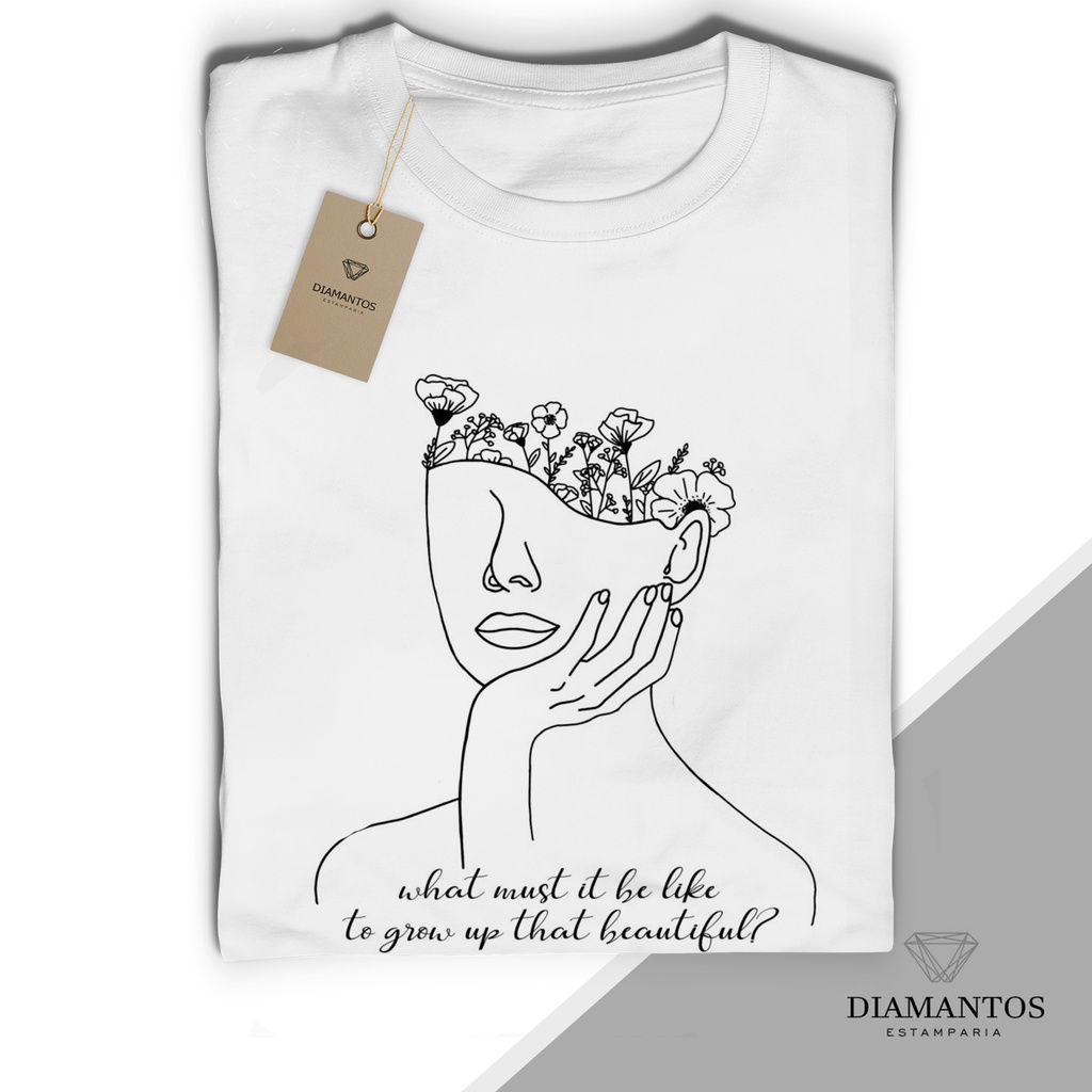 Camiseta taylor swift what must it be like to grow up that beautiful unissex e baby look MALHA COM ELASTANO