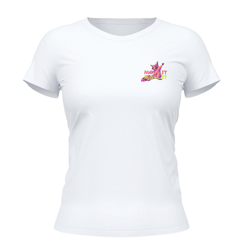 Camiseta Cristã Feminina - Move It | Branca
