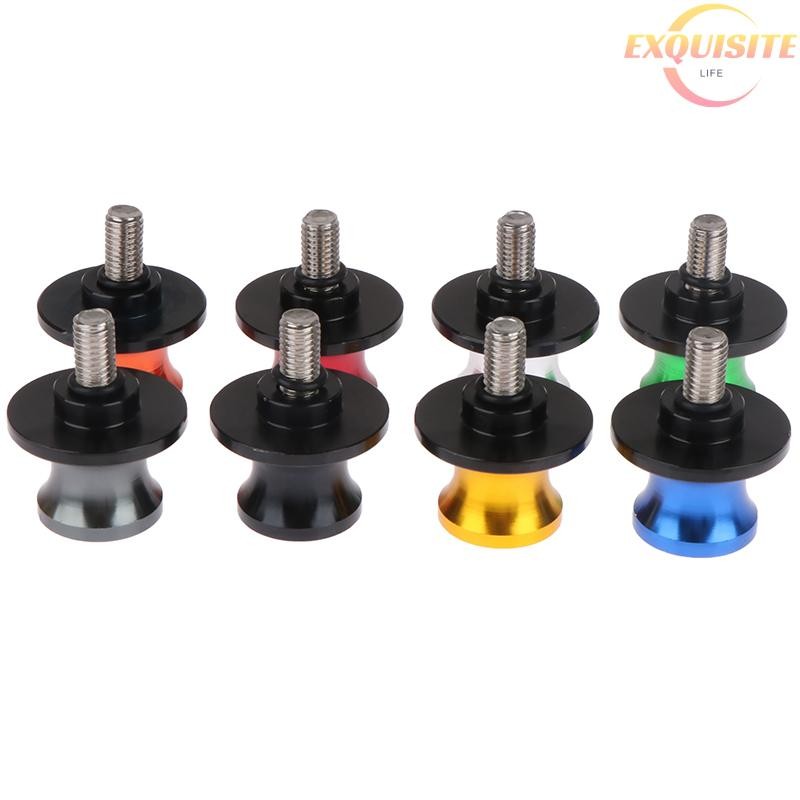 [EL] Parafusos De Suporte Para Braço Oscilante Traseiro De Motocicleta De 8 Mm Carretéis De Peças Deslizantes Novas