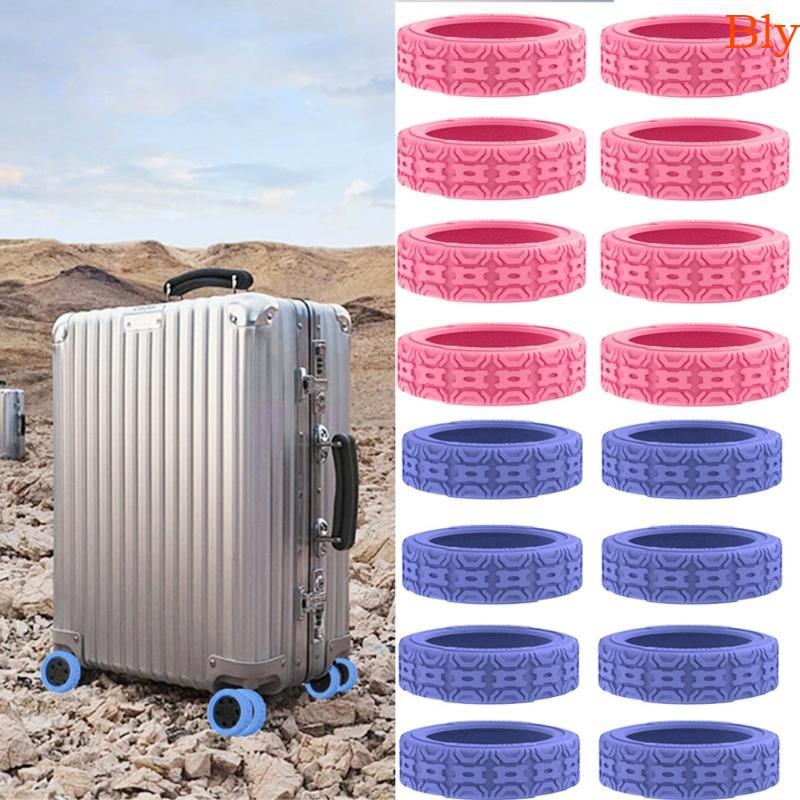 Bly 4 8pcs Bagagem Silicone Fáceis Instalar Para Uso Viagens E Escritórios