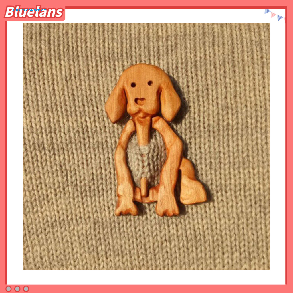 Wooden Sweater Brooch Women’s Winter – Stylish Scarf Pin Shawl Buckle Faux Silk Accessory for Cozy Outfit Perfect fo