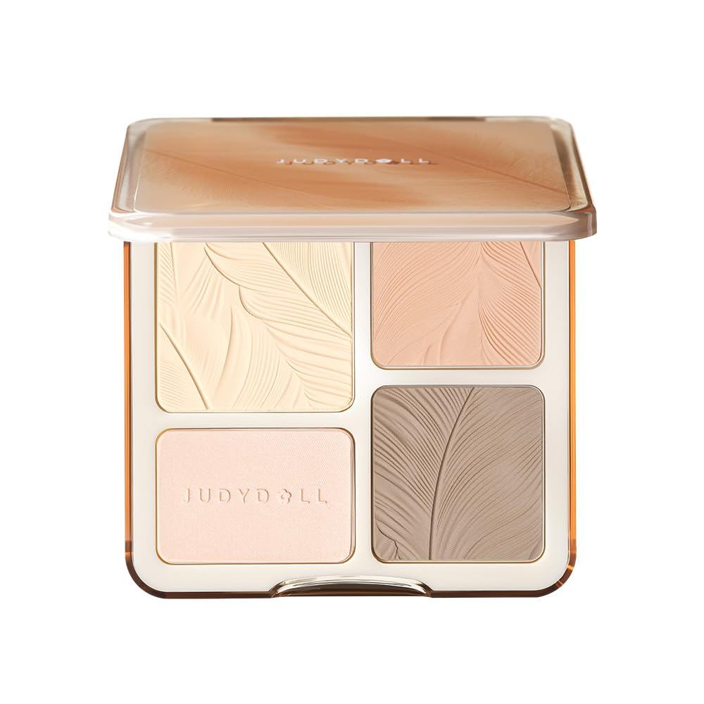 Japanese  JUDYDOLL Definition Master Palette China Cosmetics Highlighter Shading Three-Dimensional Effect V-Line (#05N A
