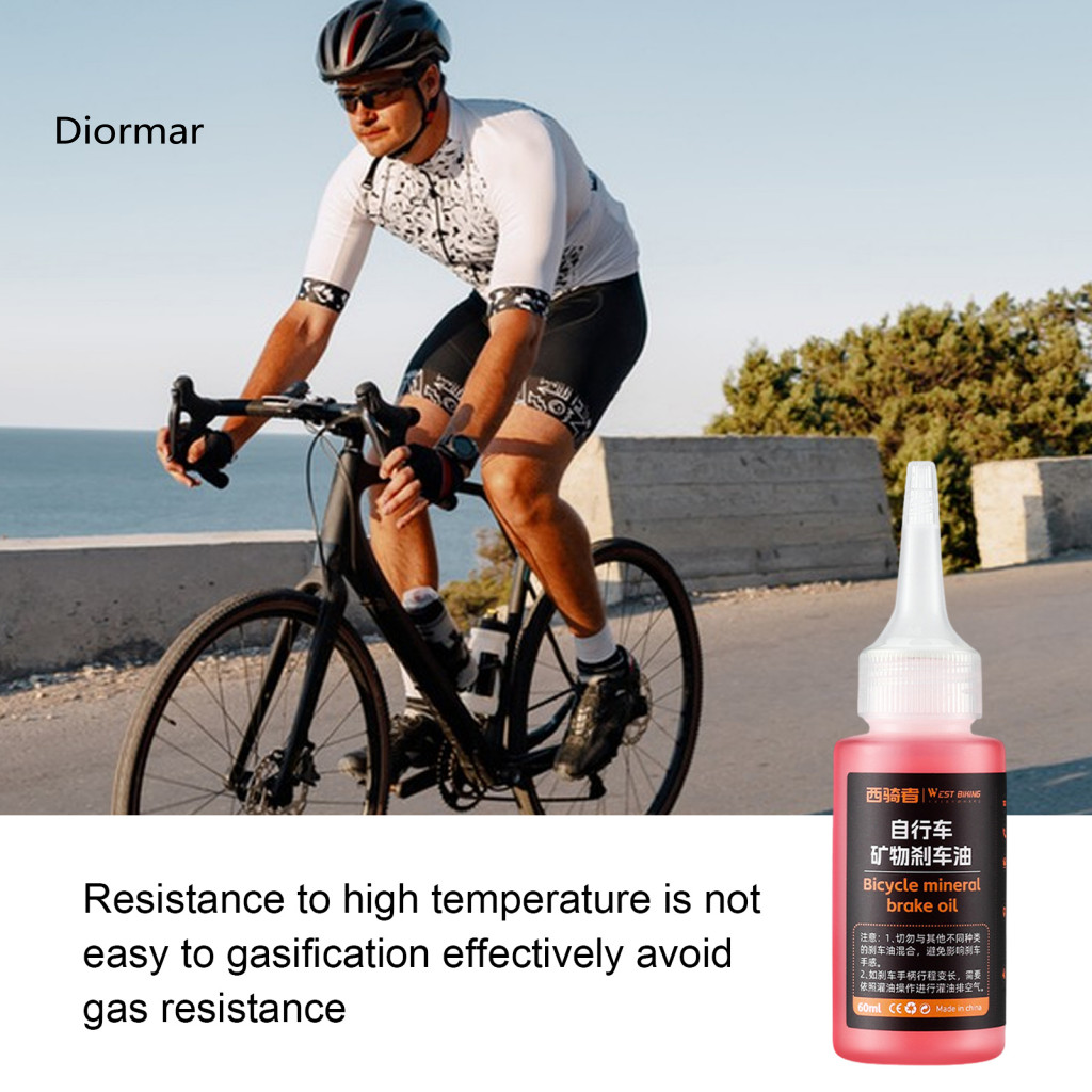 High Point Corrosion Prevention 60ml Oil Bicycle Brake Fluid – Leak-proof Disc for Mtb Road Bikes Performance System M