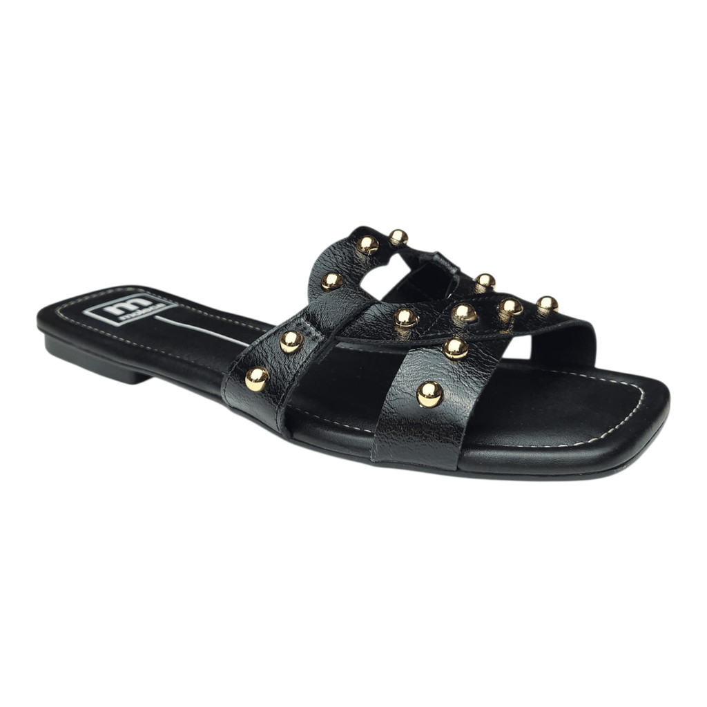 MOLECA RASTEIRINHA REF 5462.145 PRETO MODA ESTILOSO CASUAL