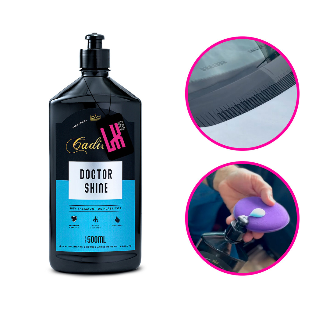 DOCTOR SHINE REVITALIZADOR PLASTICOS 500 ML CADILLAC