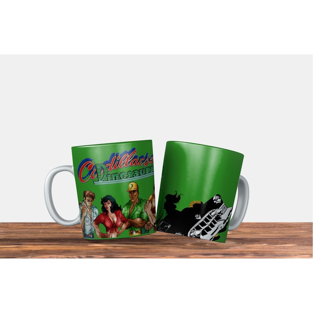 Caneca Coleção Cadillacs And Dinosaurs 300 Ml