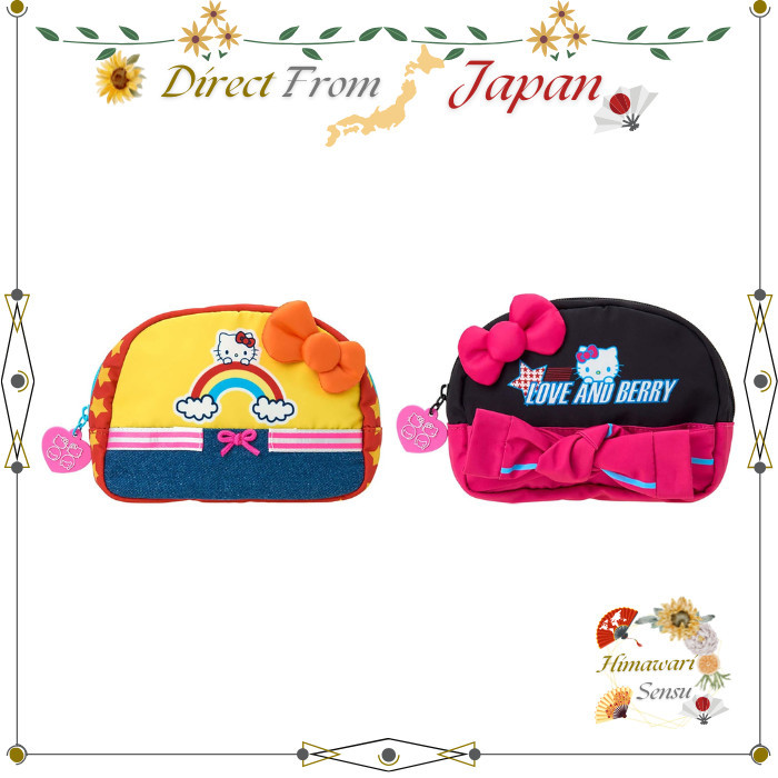 Sanrio Love and Berry Hello Kitty Mimmy Pouch Cosmetic Bag Organizer【 Direct from Japan 】