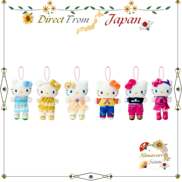 Sanrio Love and Berry Mascot Holder Hello Kitty & Mimmy 6 years and up【 Direct from Japan 】