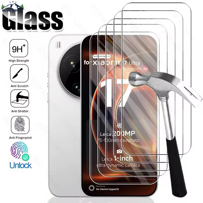 4-1Pcs HD Clear Phone Vidro Temperado-Capa Completa Flim-Protetor De Tela De Celular-Resistente A Riscos-Fácil De Usar-A