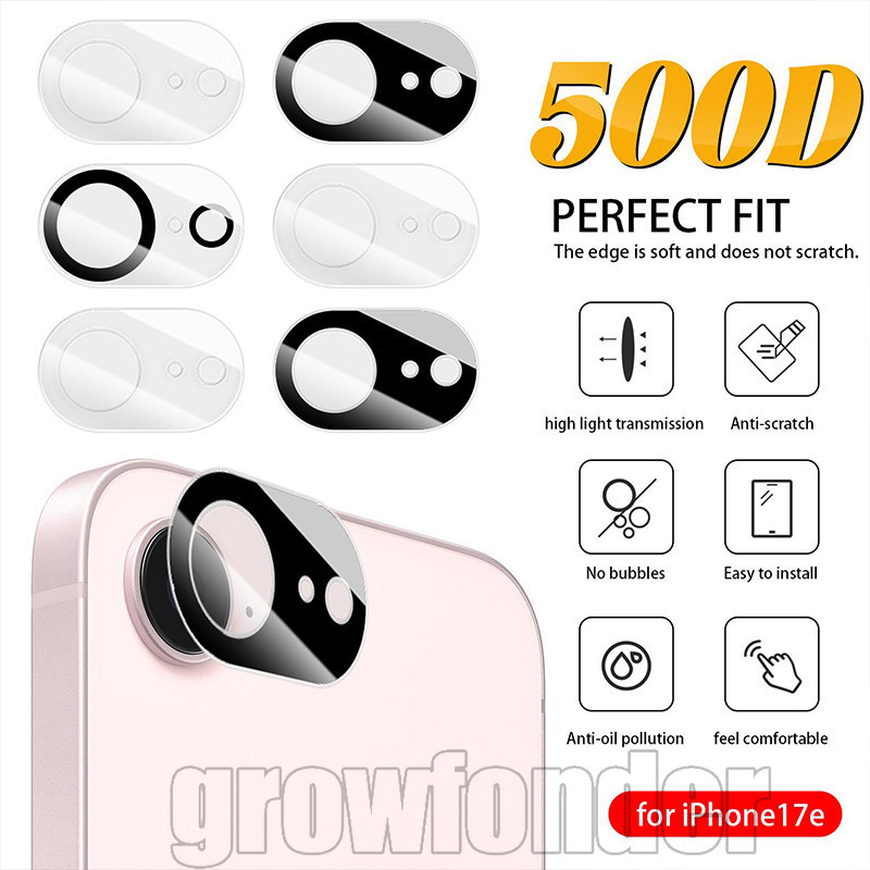 3-1Pcs Phone Len Tempered Flim-HD Clear Lens Flims-Acessórios Móveis Anti Arranhões-Protetor De Lente Móvel-Para 17E-Vid