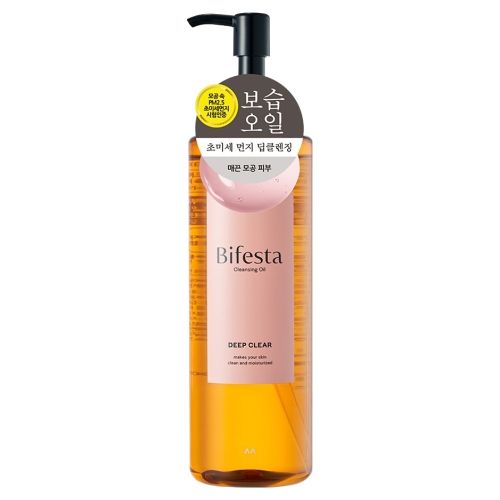 Bifesta Deep Clear Óleo De Limpeza 300ml 1pc Removedor De Maquiagem Para Cuidados Com Os Poros