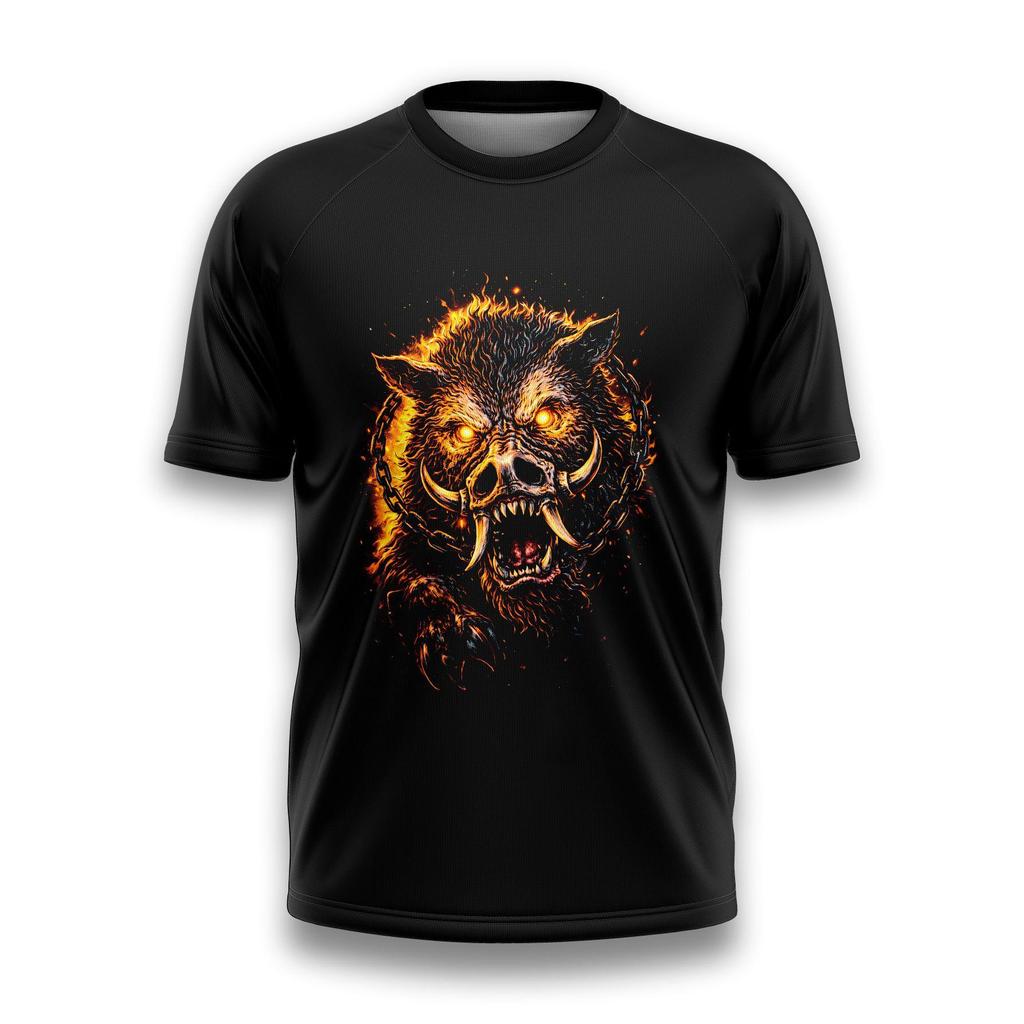 Camisa Limitada Masculina DryFit Estilo Street Camiseta Com Tecido Tecnológico JAVALI 106