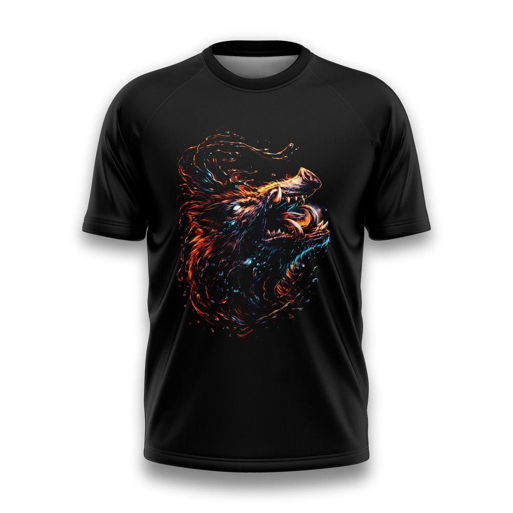 Camisa Limitada Masculina DryFit Estilo Street Camiseta Com Tecido Tecnológico JAVALI 80