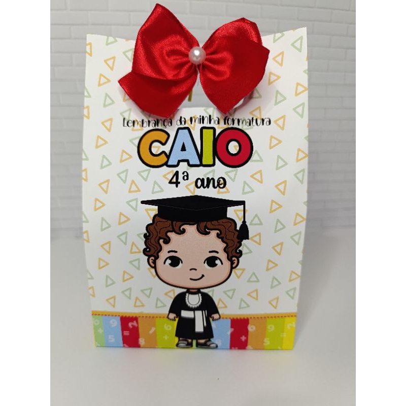 Sacolinha Personalizada B.D.P FORMATURA ABC - PEGUE E MONTE - Lembrancinha de Festa Infantil