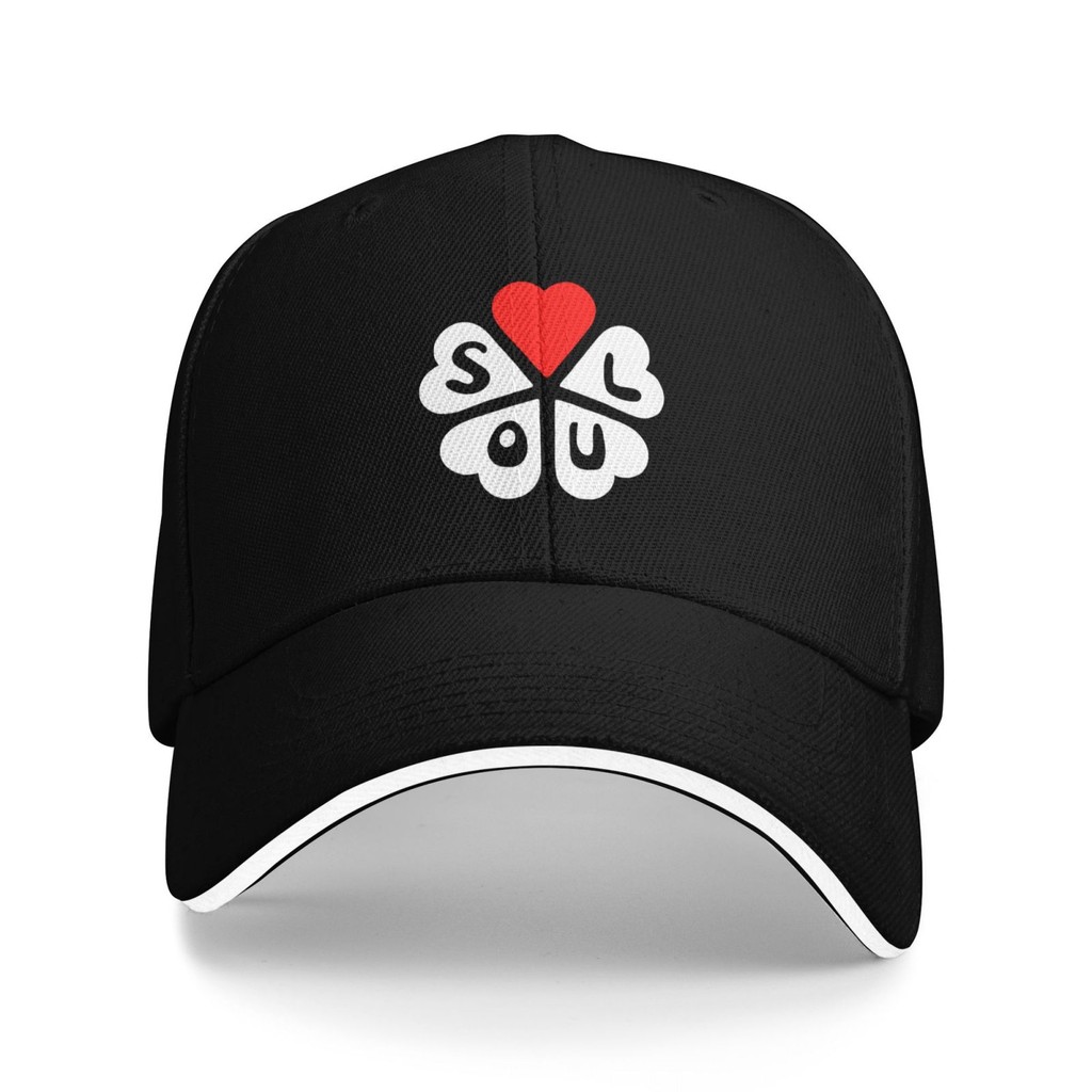 Boné De Beisebol Soul Hearts Northern Motown Mod Stax Atacado Hip Hop Designer