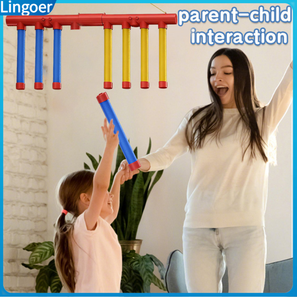 Drop Sticks Catching Game with 3 Adjustable Speed Modes – Hand-eye Coordination Reflex Training Toy for Kids Adults Fu